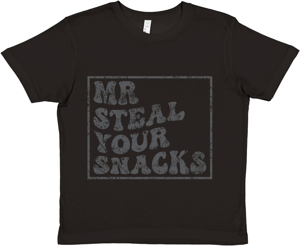 Mr steal your snacks 02 Premium Kids Crewneck T-shirt