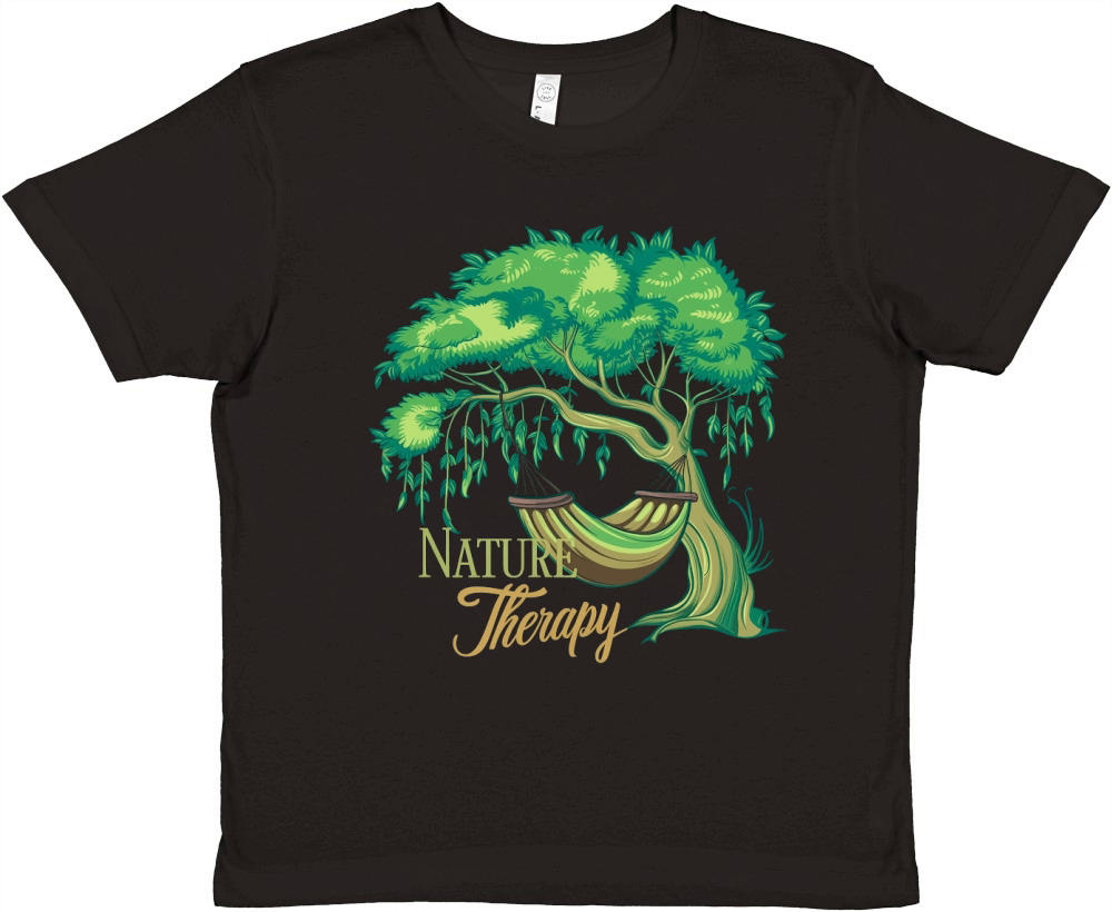 Nature Therapy Premium Kids Crewneck T-shirt