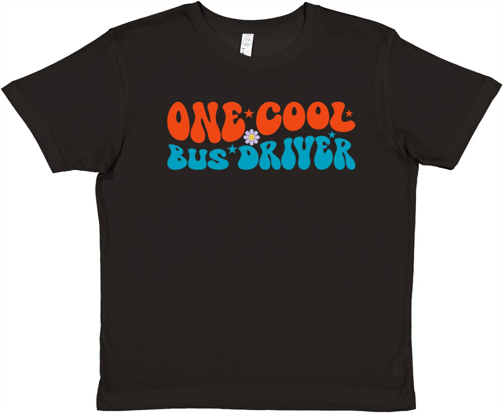One Cool Bus Driver Premium Kids Crewneck T-shirt