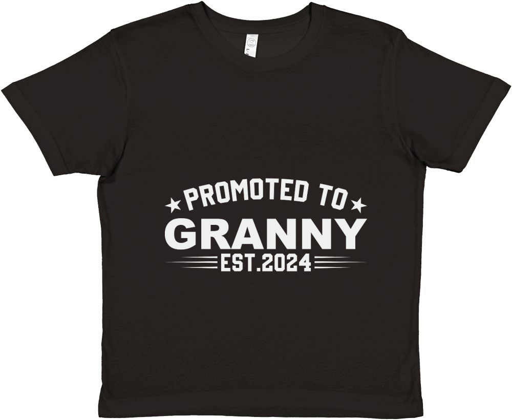 Promoted to granny est.2024 Premium Kids Crewneck T-shirt