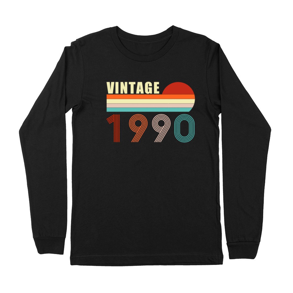 31th Birthday Gift - Vintage 1990 Premium Long Sleeve