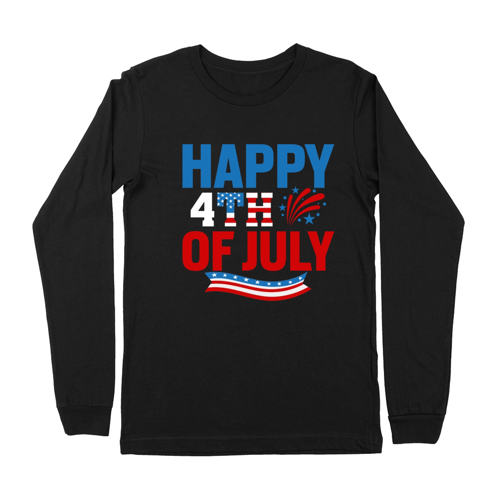 Happy 4th of July (4) Premium Long Sleeve