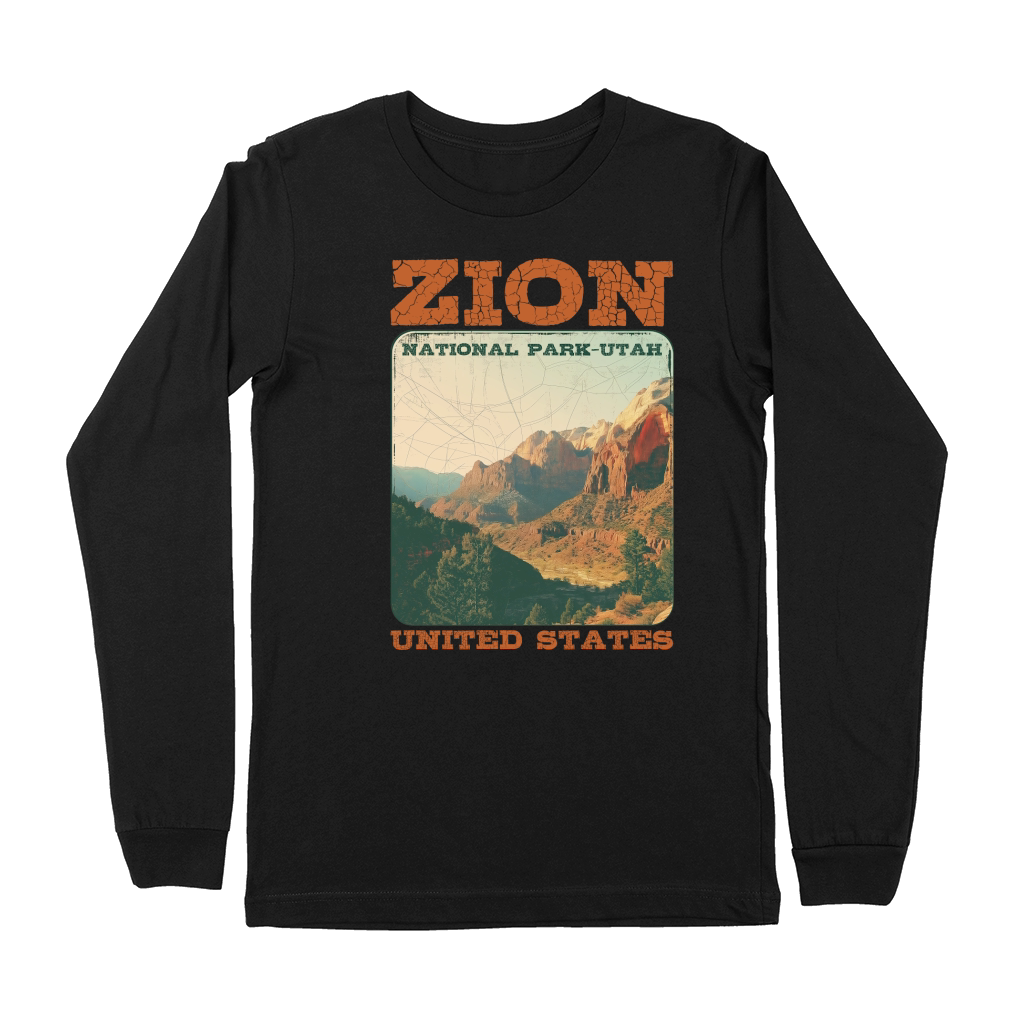 Zion National Park Utah, United States Premium Long Sleeve