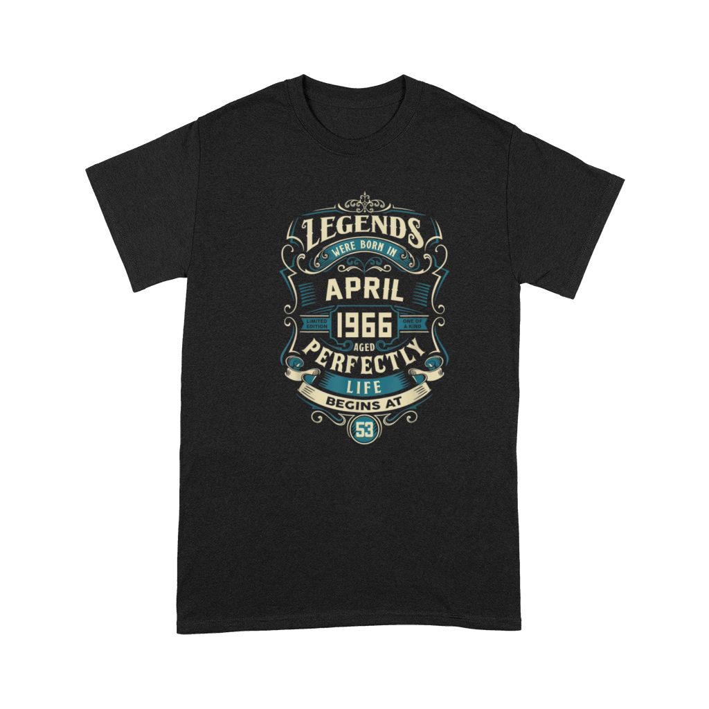 Retro Vintage April 1966 birthday Premium T-shirt