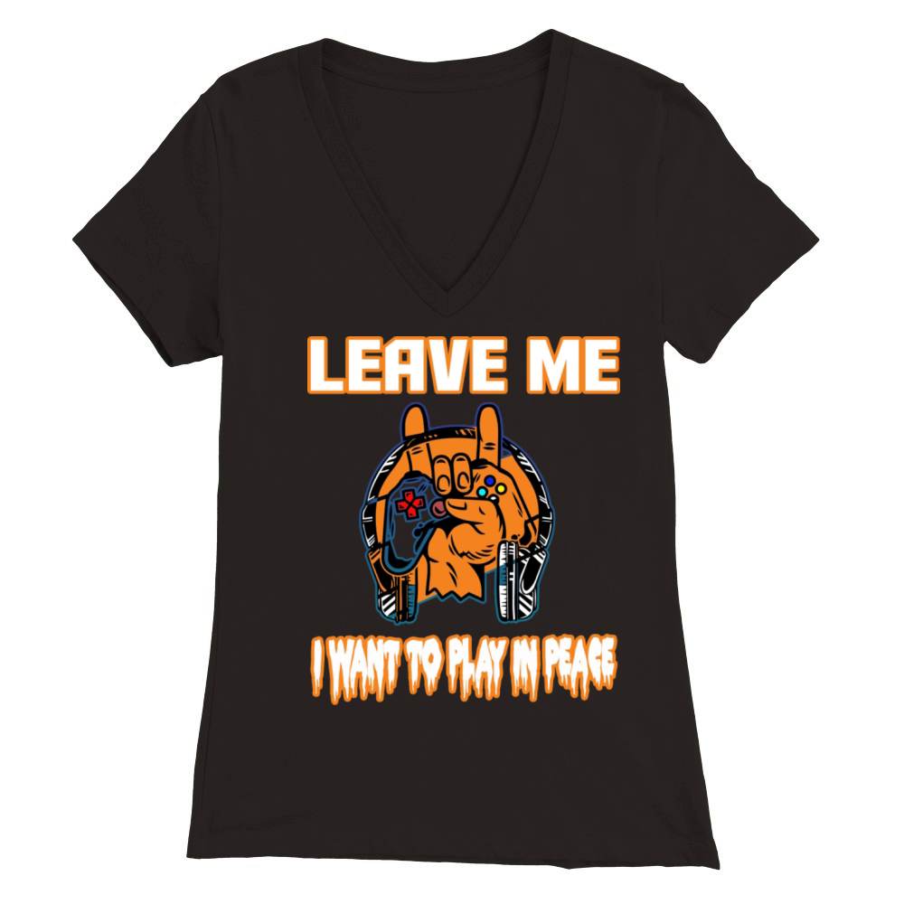 Comic design games for game lovers Premium Womens V-Neck T-shirt