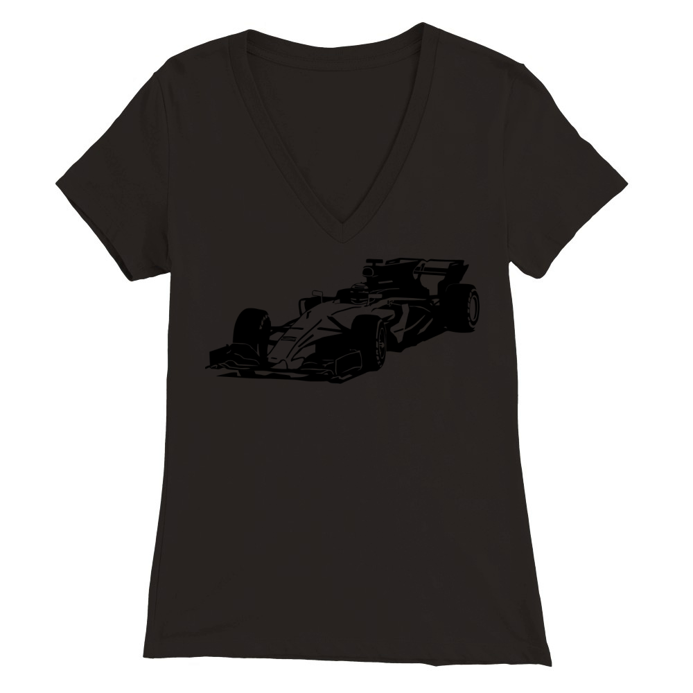 Formula One - Formula 1 - Racer Premium Womens V-Neck T-shirt