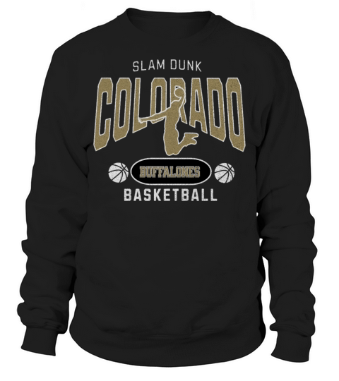 Colorado Buffaloes Slam Dunk Basketball Sweatshirt Unisex