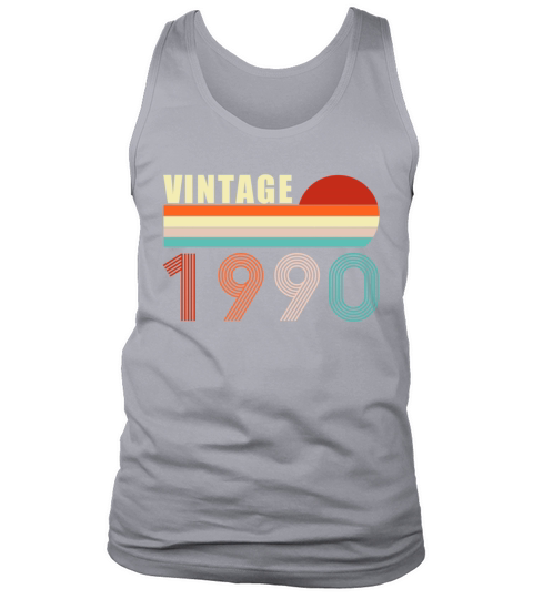 31th Birthday Gift - Vintage 1990 Tank Top Unisex