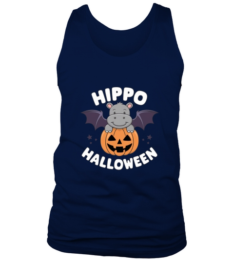 414. hippo halloween Tank Top Unisex