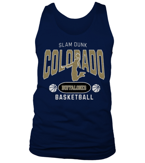 Colorado Buffaloes Slam Dunk Basketball Tank Top Unisex