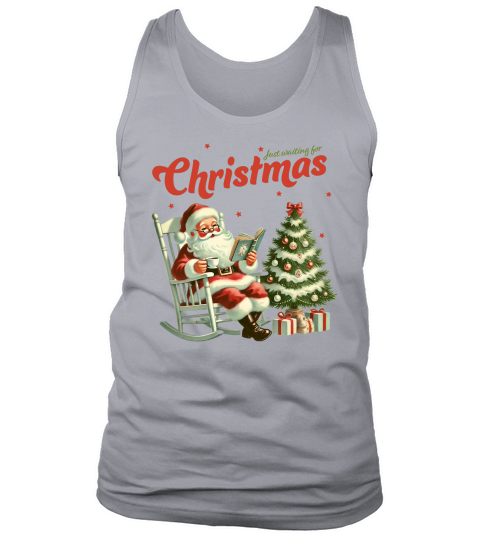 Just waiting for Christmas Tank Top Unisex