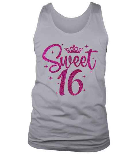 Sweet 16 Birthday Tank Top Unisex