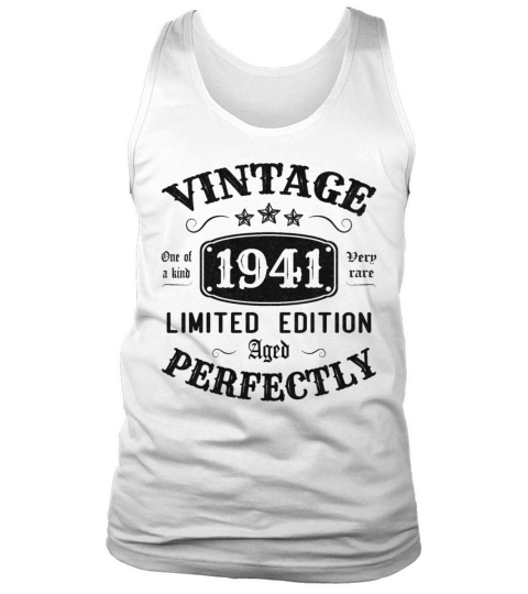 Vintage 1941 Limited Edition Aged Perfectly Tank Top Unisex