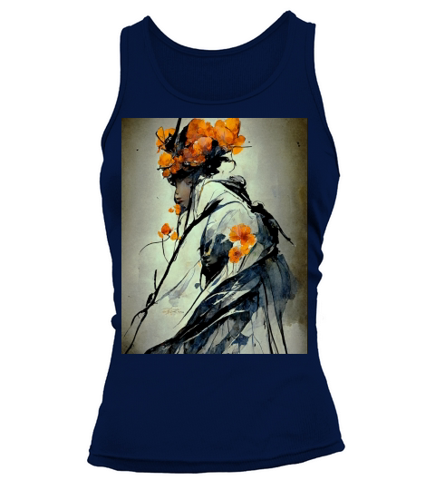 Shinkawa Inspired Digital Art Tank top Woman