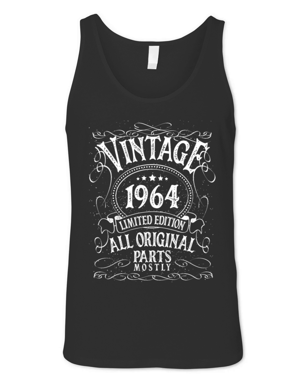 1964 Birthday Vintage Unisex Jersey Tank