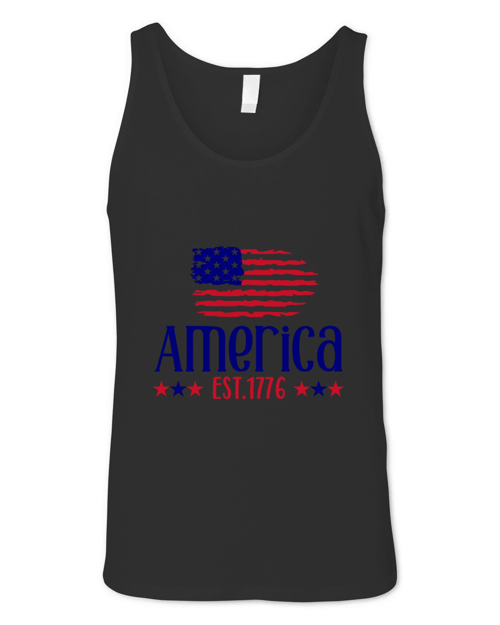 America Est.1776 2 Unisex Jersey Tank