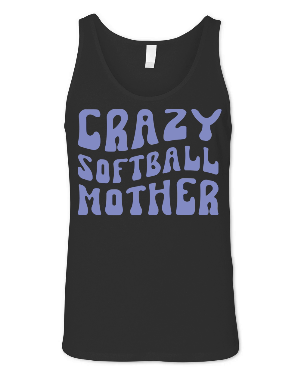 Crazy Softball Mother Unisex Jersey Tank