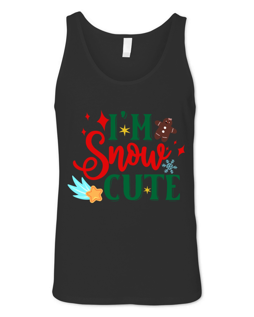 Im Snow Cute Unisex Jersey Tank