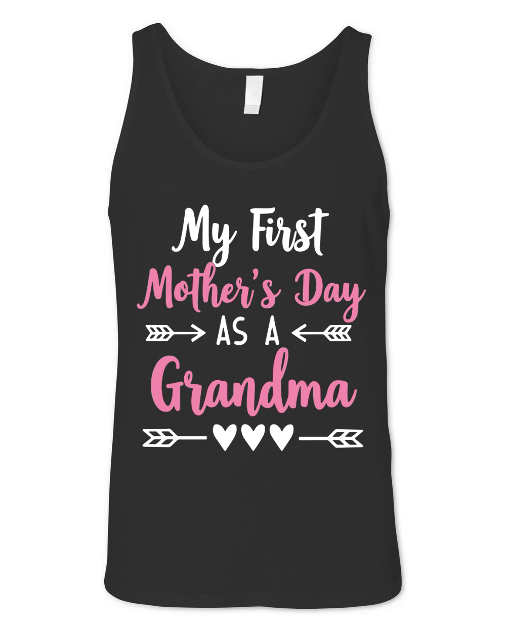 My first mothers day as a grandma 02 Unisex Jersey Tank