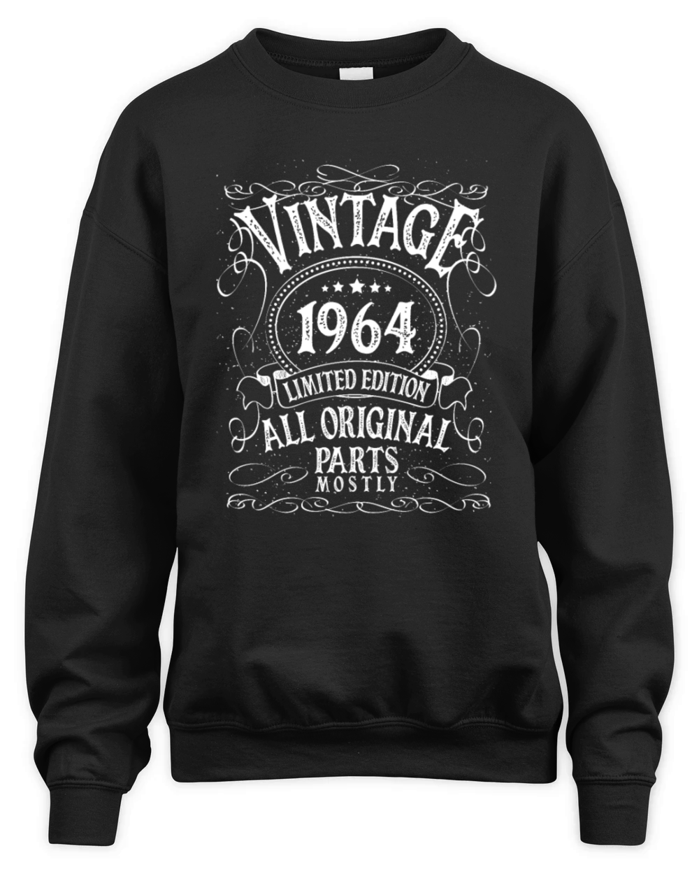 1964 Birthday Vintage Unisex Premium Crewneck Sweatshirt