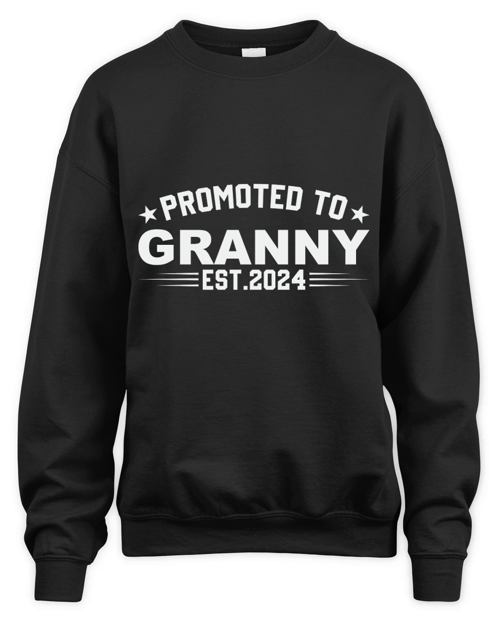 Promoted to granny est.2024 Unisex Premium Crewneck Sweatshirt