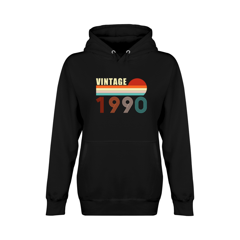 31th Birthday Gift - Vintage 1990 Unisex Premium Pullover Hoodie