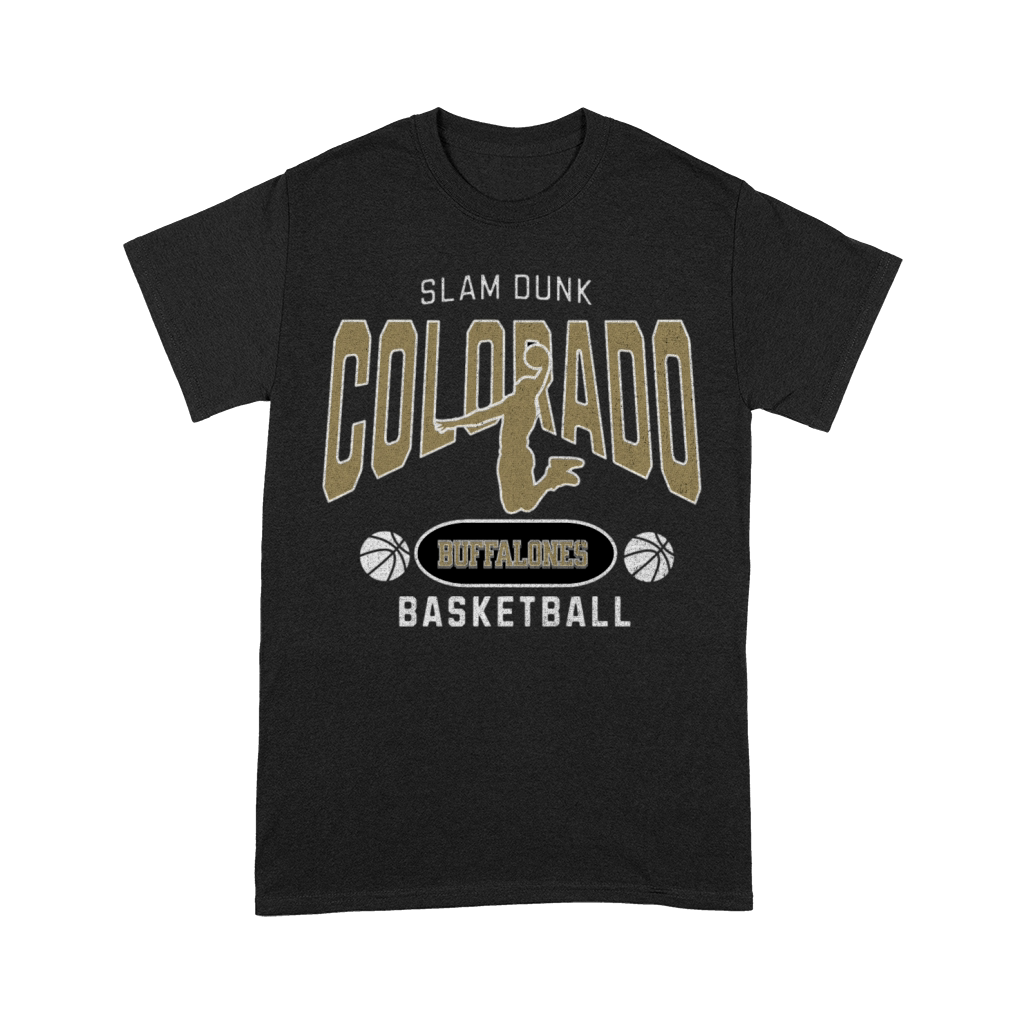 Colorado Buffaloes Slam Dunk Basketball Unisex T-Shirt