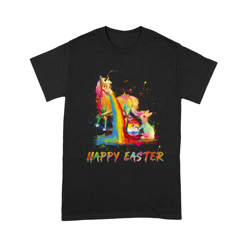 Happy Easter Unicorn Bunny Easter Day Unisex T-Shirt