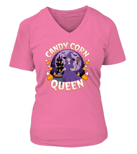 CORN CANDY QUEEN V-neck T-Shirt Woman