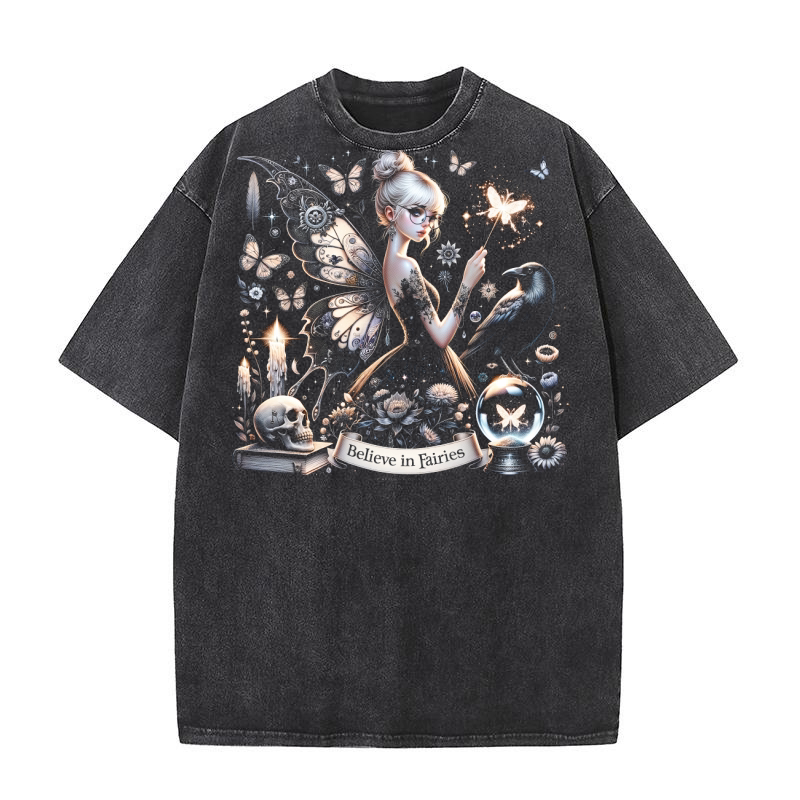 Believe in Fairies Washed T-Shirt