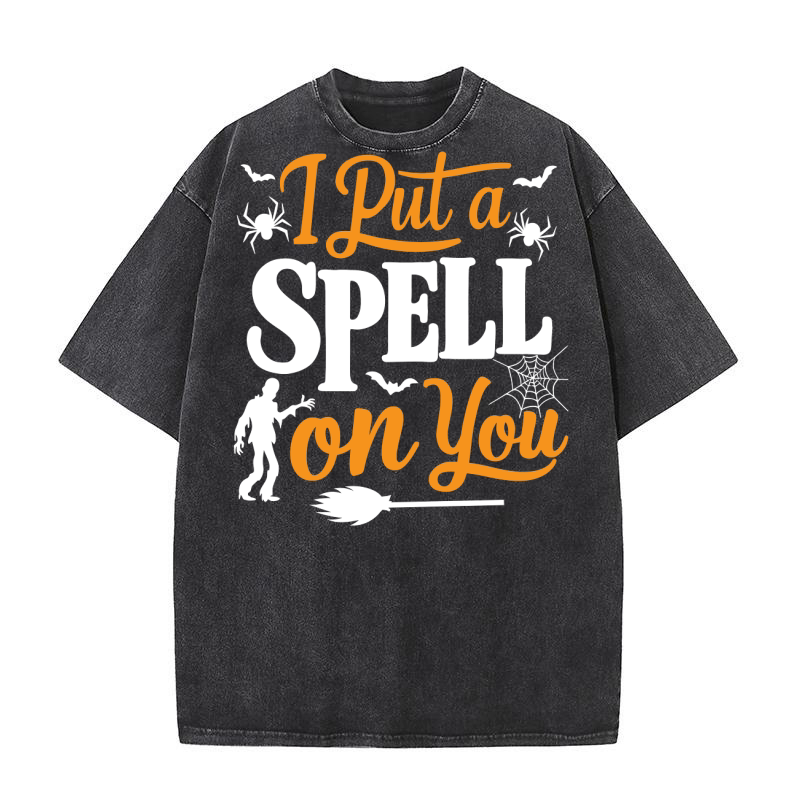I Put A Spell On You Washed T-Shirt