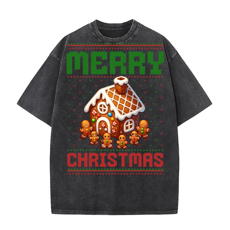 Merry christmas 59 05 Washed T-Shirt