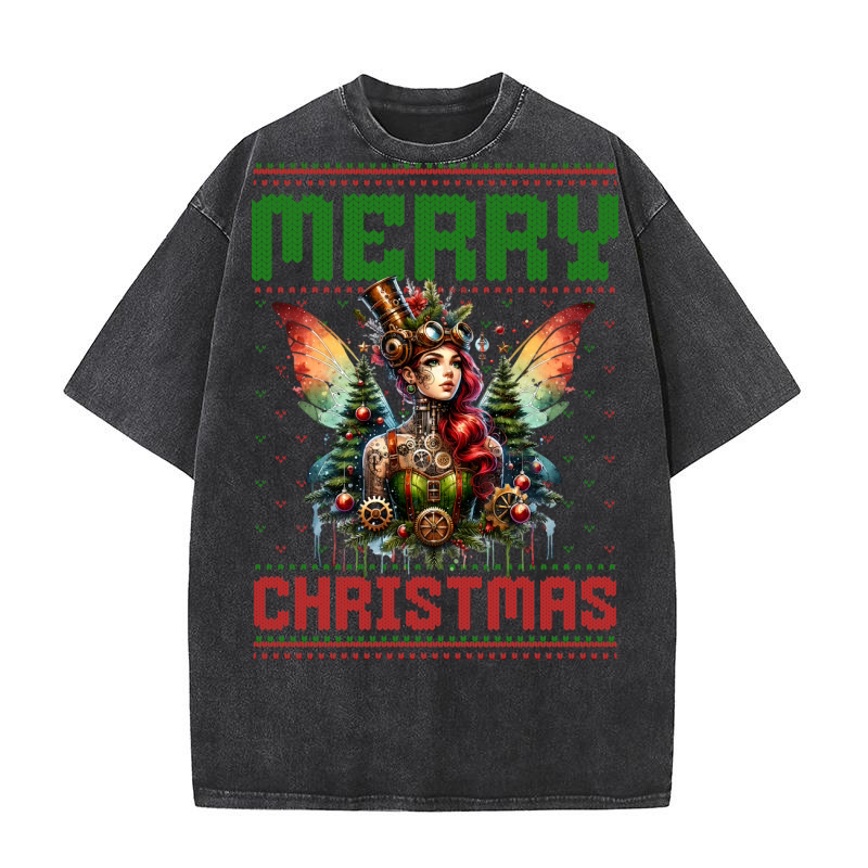Merry christmas 59 14 Washed T-Shirt