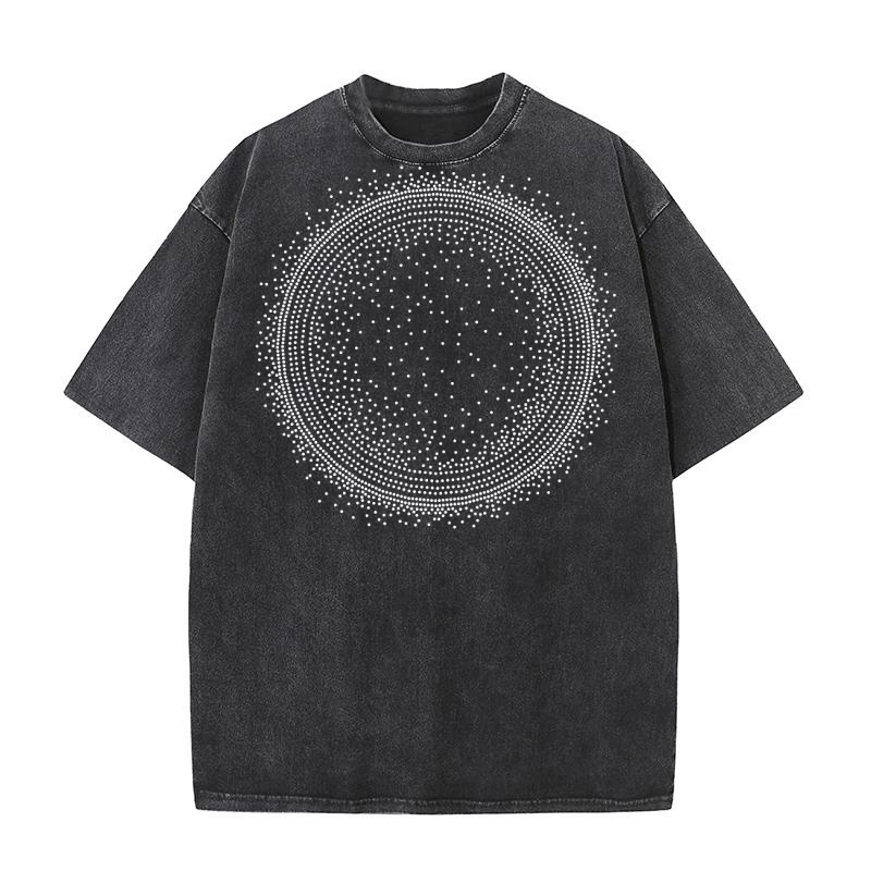 Rhinestone Washed T-Shirt
