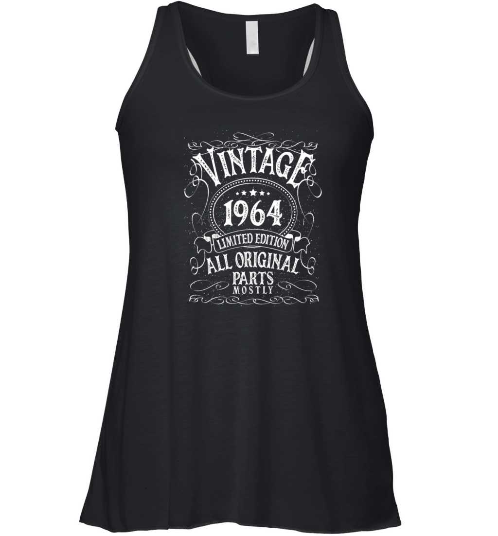 1964 Birthday Vintage Women's Flowy Tank Top