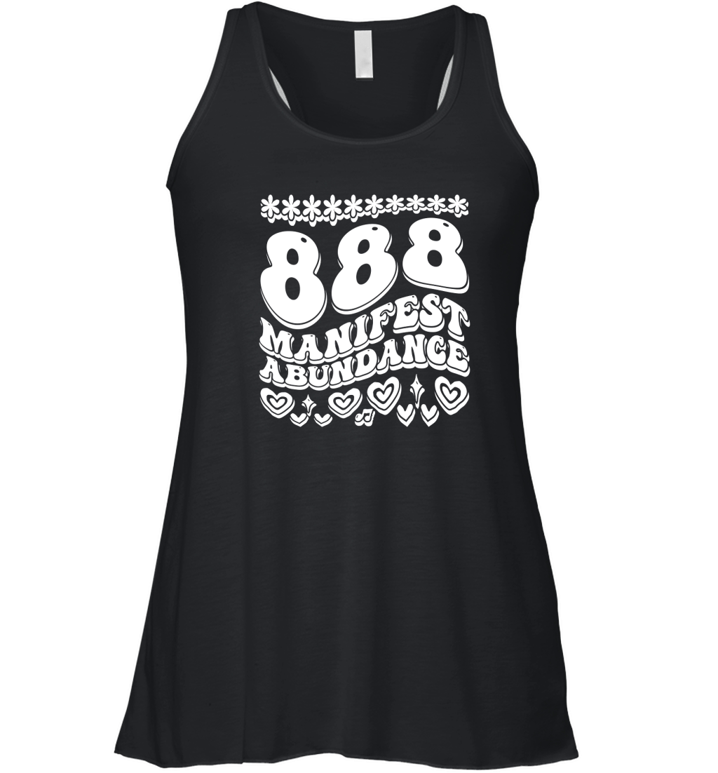 888 manifest abundance 02 Women's Flowy Tank Top