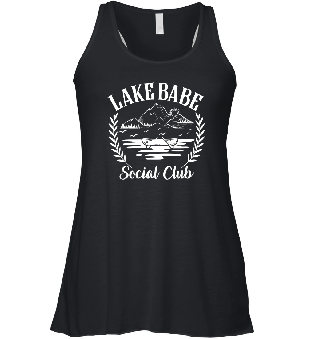 Lake Life Social Club 03 Women's Flowy Tank Top