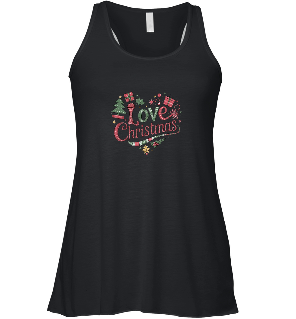 Love christmas Women's Flowy Tank Top