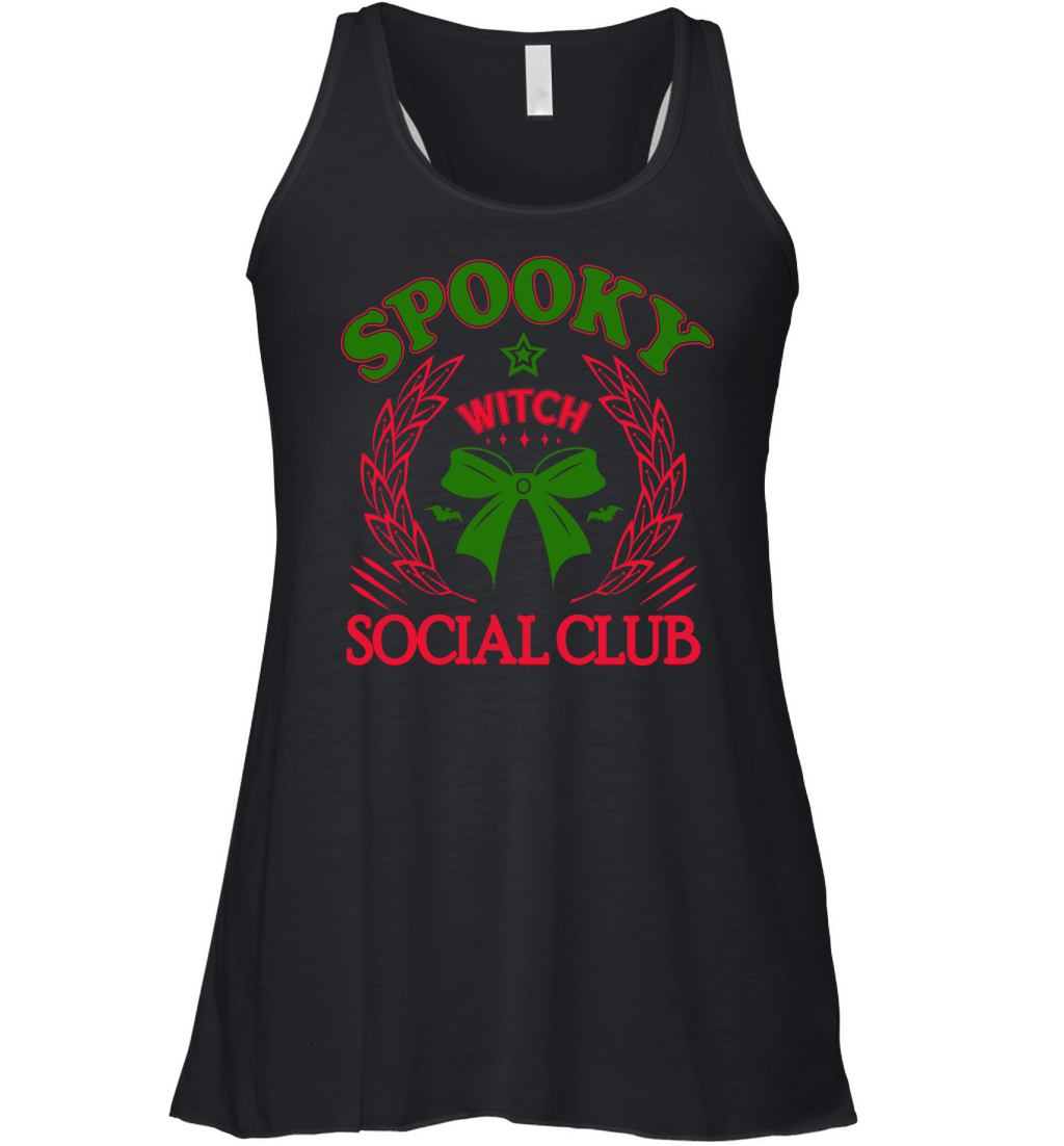 Spooky Witch Social Club 4 Women's Flowy Tank Top