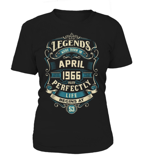 Retro Vintage April 1966 birthday Women's T-Shirt