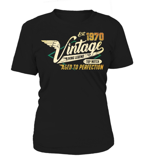 Vintage 1970 birthday gifts for men women bday Women's T-Shirt