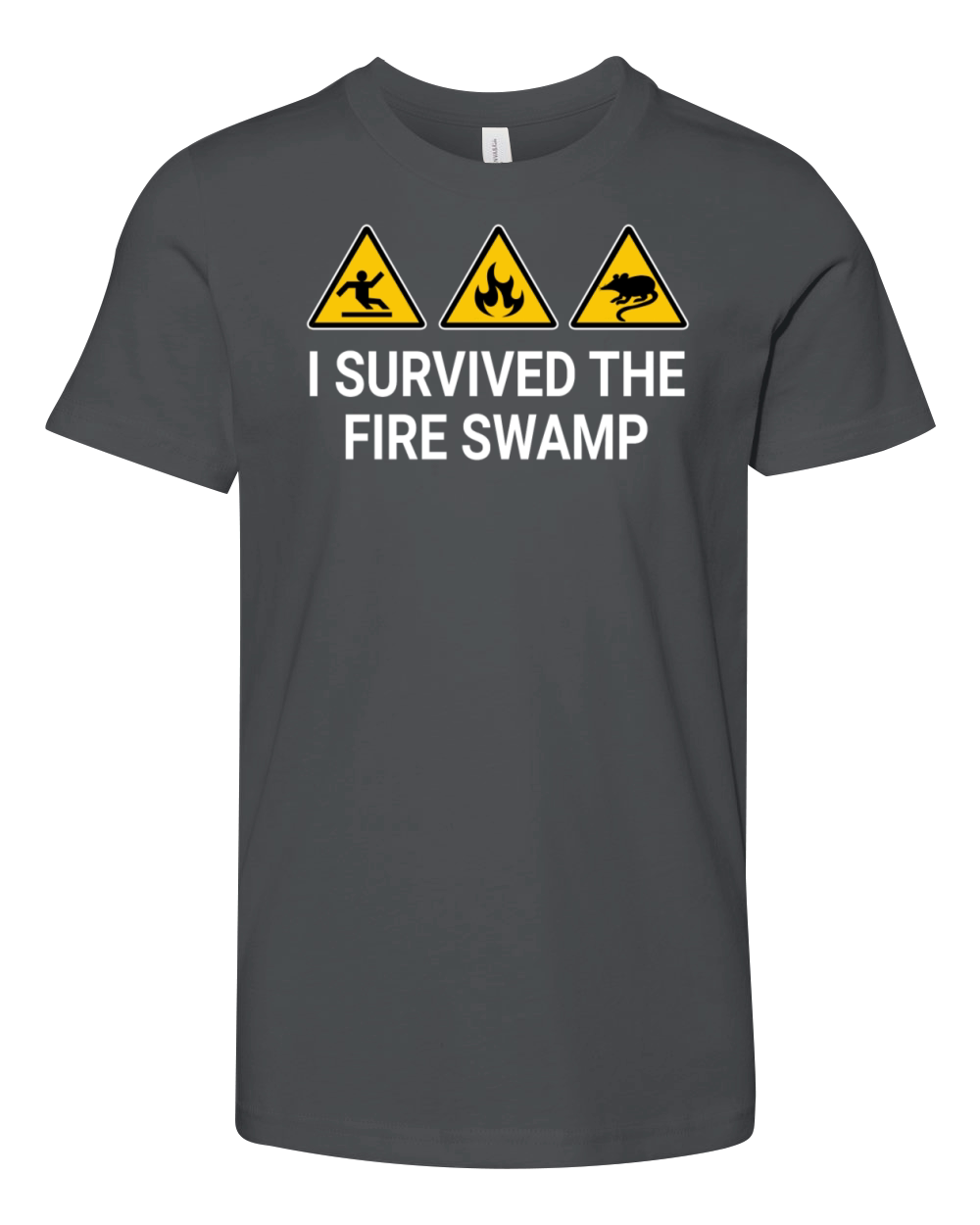 I Survived The Fire Swamp Youth Unisex Jersey Tee