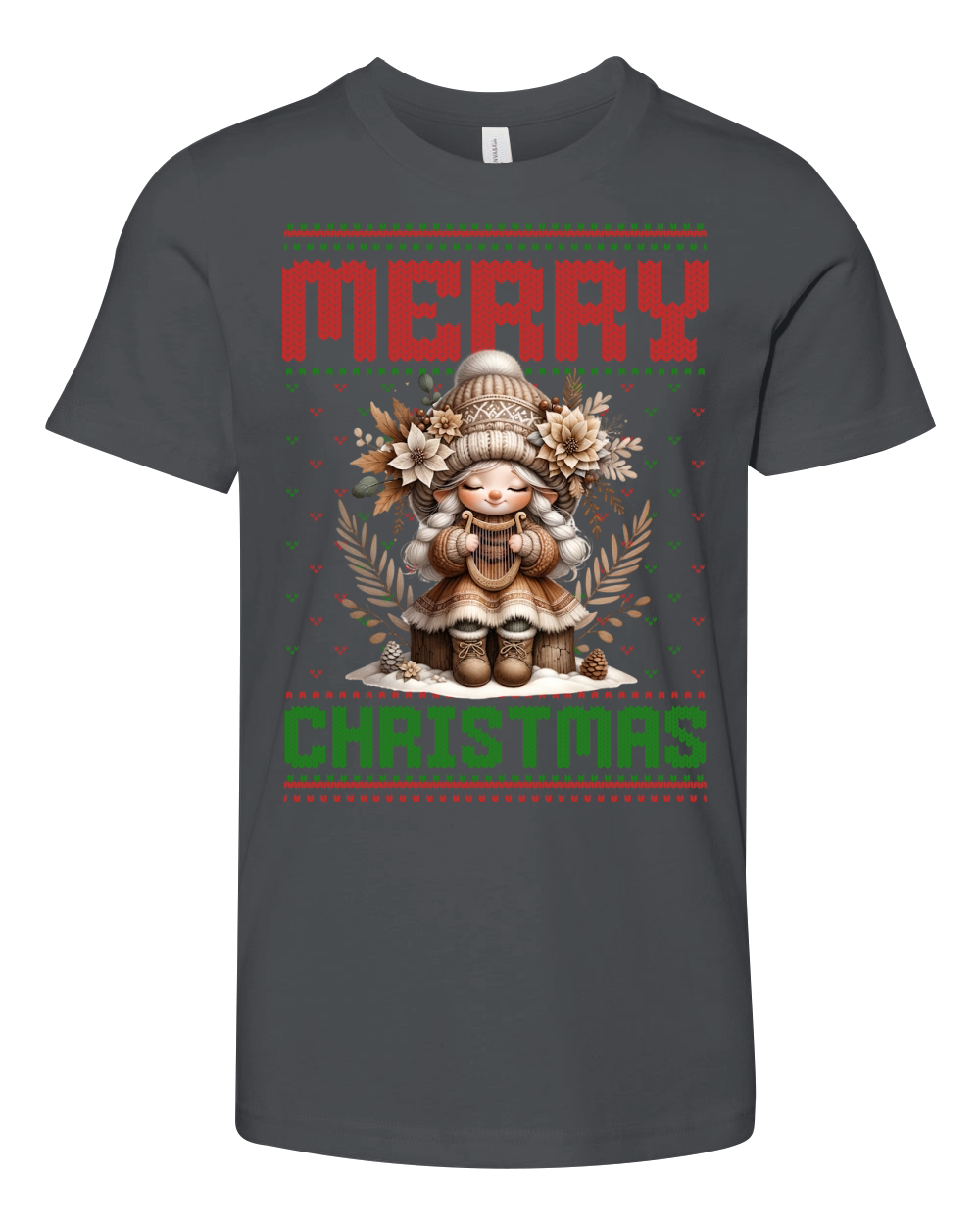 Merry christmas 59 36 Youth Unisex Jersey Tee