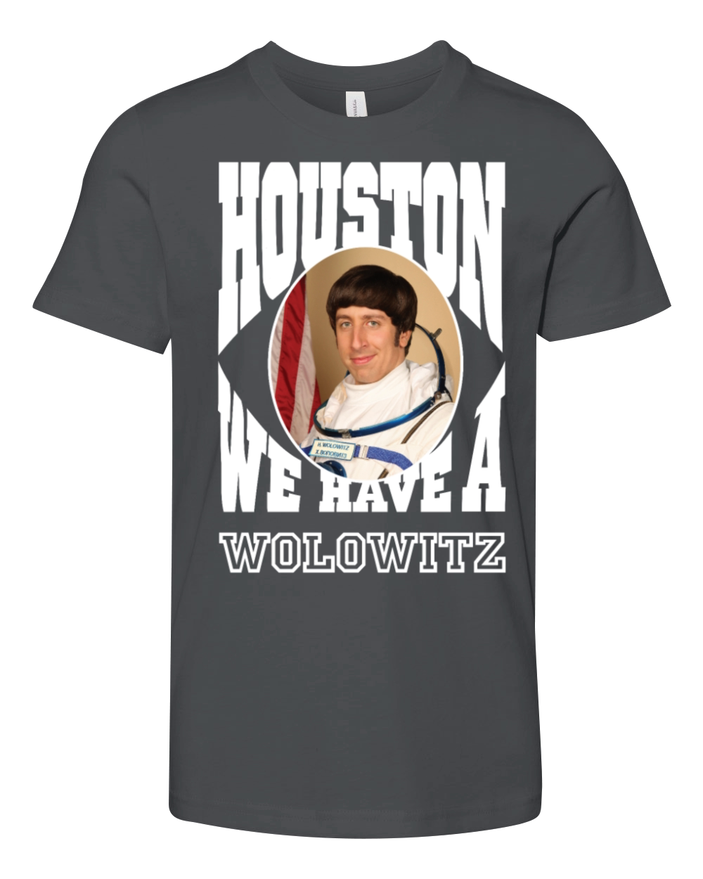 The Big Bang Theory We Have A Wolowitz Youth Unisex Jersey Tee