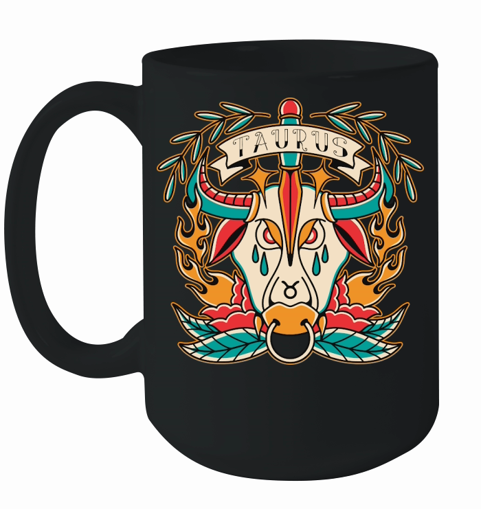 Taurus Ceramic Mug