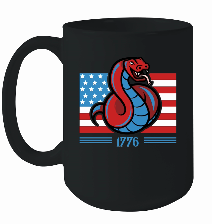 Vintage 4th July 1776 02 Ceramic Mug