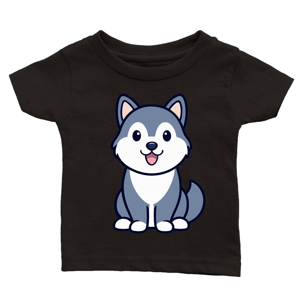 Alaskan Malamute Classic Baby Crewneck T-shirt