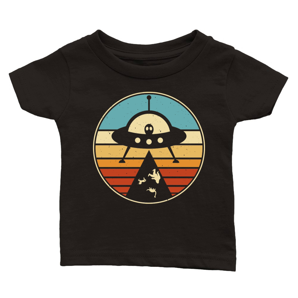 Vintage UFO Alien 20 Classic Baby Crewneck T-shirt