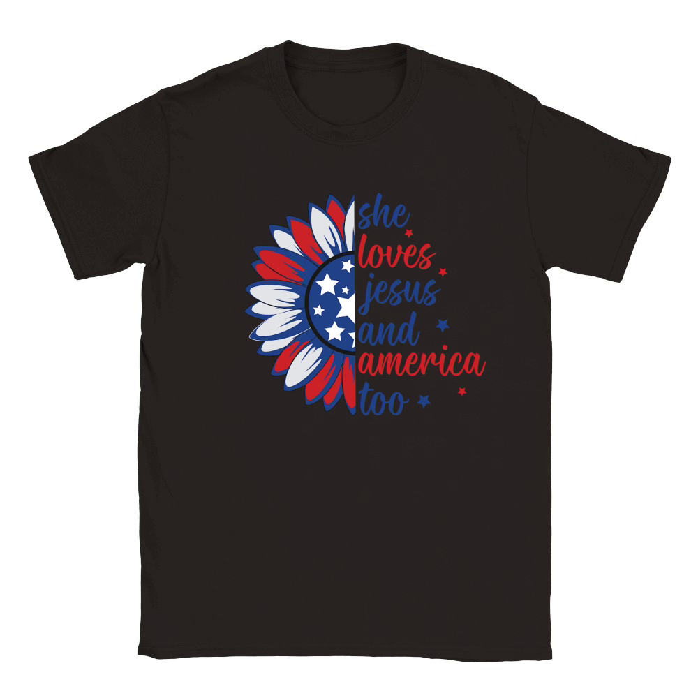 4th of july (4) Classic Kids Crewneck T-shirt