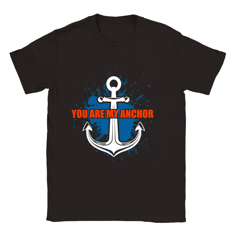 Anchor You are my Anchor Navy Anchor - Gift Idea Classic Kids Crewneck T-shirt
